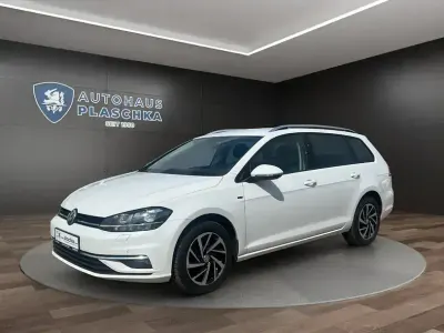 Gebraucht VW Golf VII Join 116 PS (85 kW) 2019 Pure white (weiß) Kombi