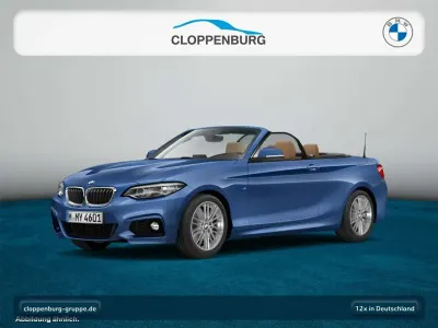 Gebraucht BMW 218 M Sport 150 PS (110 kW) 2018 M estoril blau Cabrio