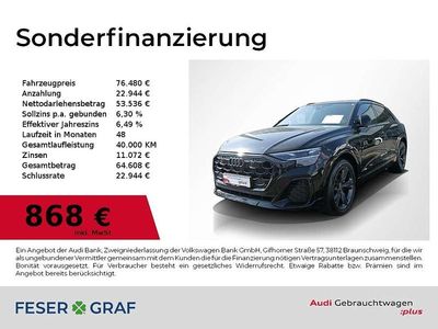 Second-hand Audi Q8 Ambiente 286 CP (210 kW) 2025 Negru SUV