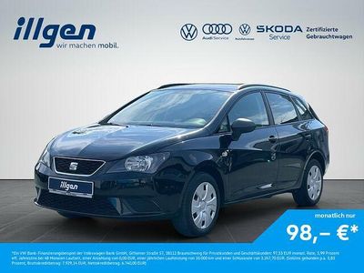 Schwarz Gebraucht 2015 Seat Ibiza Reference Limousine | 6.740 € (Etwas zu teuer)