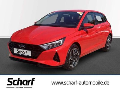Gebraucht Hyundai i20 Intro Edition 101 PS (74 kW) 2021 Rot Kleinwagen