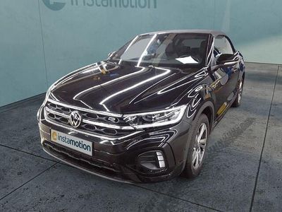 Gebraucht VW T-Roc Cabriolet R-line 150 PS (110 kW) 2024 Schwarz Cabrio