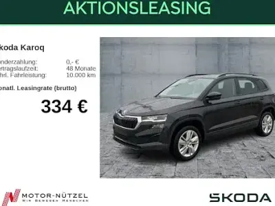 Gebraucht Skoda Karoq Selection 150 PS (110 kW) 2024 Blackmagic perleffekt SUV