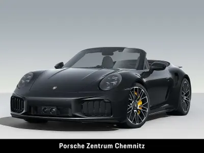 Neu Porsche 911 Turbo S Cabriolet 711 PS (522 kW) 2026 Tiefschwarz Cabrio