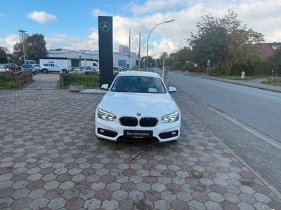 Gebraucht BMW 116 Sport Line 109 PS (80 kW) 2015 Weiß Kleinwagen