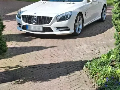 Gebraucht Mercedes SL350 AMG 306 PS (225 kW) 2015 Weiß Cabrio