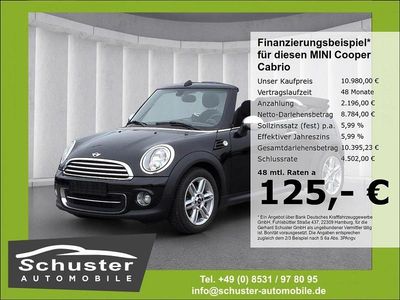 Gebraucht Mini Cooper Cabriolet Chili 122 PS (89 kW) 2014 Schwarz Cabrio