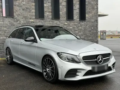 Gebraucht Mercedes C300 AMG 245 PS (180 kW) 2019 Silber Kombi