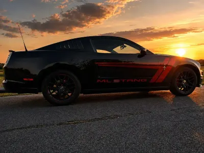 Gebraucht Ford Mustang 320 PS (235 kW) 2014 Schwarz Coupé