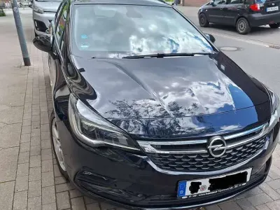 Gebraucht Opel Astra Business 105 PS (77 kW) 2019 Blau Kombi