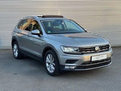 Silber Gebraucht 2016 VW Tiguan Highline SUV | 18.990 € (Etwas zu teuer)