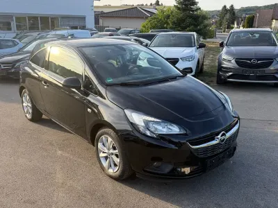 Gebraucht Opel Corsa 90 PS (66 kW) 2017 Schwarz Kleinwagen