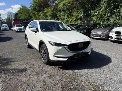 Gebraucht Mazda CX-5 Sports-Line 175 PS (128 kW) 2017 Satinweiss metallic SUV