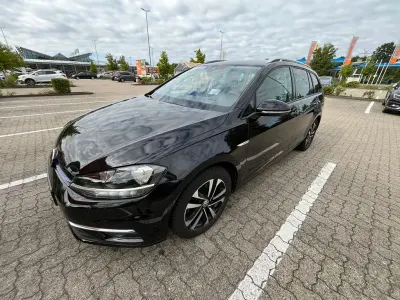 Gebraucht VW Golf VII IQ Drive 131 PS (96 kW) 2019 Schwarz Limousine