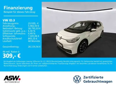 Brugt VW ID.3 Pro Performance 150 kW (204 HK) 2023 Hvid Hatchback