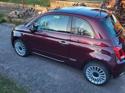 Usata Fiat 500 Collezione 69 CV (50 kW) 2018 Rosso Utilitaria