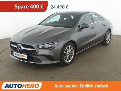 Usata Mercedes CLA180 Progressive 136 CV (100 kW) 2019 Grigio Berlina