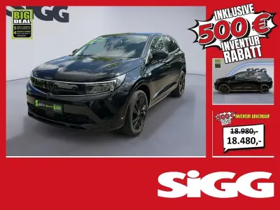 Gebraucht Opel Grandland X GS Line 131 PS (96 kW) 2023 Schwarz SUV