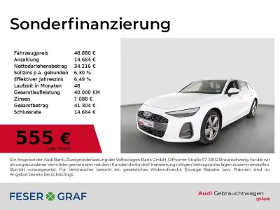 Gebraucht Audi A6 Sport 204 PS (150 kW) 2025 Gletscherweiß Kombi