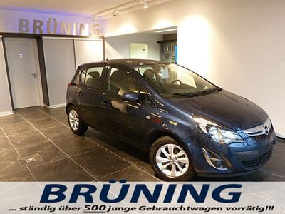 Gebraucht Opel Corsa Selective 86 PS (63 kW) 2013 Blau metallic Kleinwagen