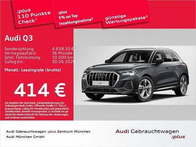 Second-hand Audi Q3 S-Line 193 CP (141 kW) 2025 Gri SUV