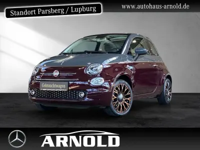 Używany Fiat 500 Collezione 69 KM (50 kW) 2019 Czerwony Kabriolet