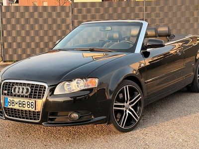 Gebraucht Audi A4 Cabriolet S-Line 163 PS (119 kW) 2004 Schwarz Cabrio