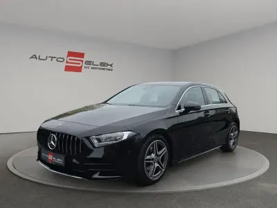 Gebraucht Mercedes A180 AMG line 136 PS (100 kW) 2019 Schwarz Limousine