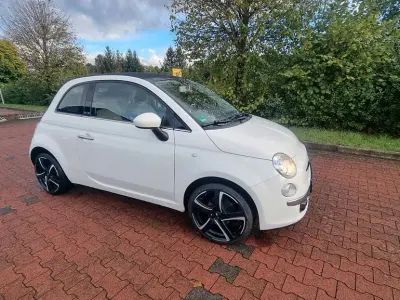 Gebraucht Fiat 500 Lounge 86 PS (63 kW) 2011 Weiß Cabrio