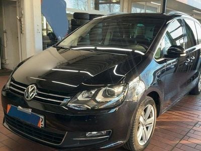 Gebraucht VW Sharan Highline 184 PS (135 kW) 2017 Schwarz Van / Kleinbus