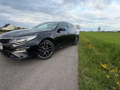 Gebraucht Kia Optima GT-Line 136 PS (100 kW) 2019 Schwarz Kombi