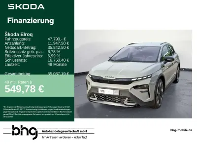 Gebraucht Skoda Elroq RS 250 kW (340 PS) 2025 Steelgrau SUV