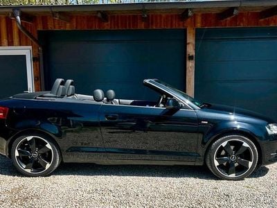 Usata Audi A3 Cabriolet S-Line 140 CV (102 kW) 2012 Nero Cabrio