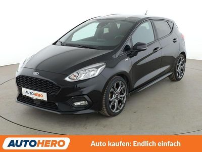 Gebraucht Ford Fiesta ST-Line 101 PS (74 kW) 2019 Schwarz Kleinwagen