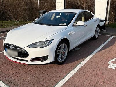 Gebraucht Tesla Model S 235 kW (320 PS) 2015 Weiß Kleinwagen