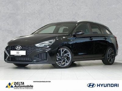 Gebraucht Hyundai i30 N Line 160 PS (117 kW) 2023 Phantom black / mic Kombi