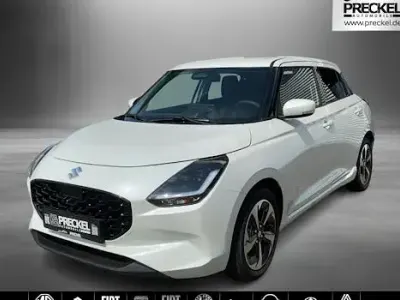Begagnad Suzuki Swift Comfort+ 83 HK (61 kW) 2025 Vit Halvkombi
