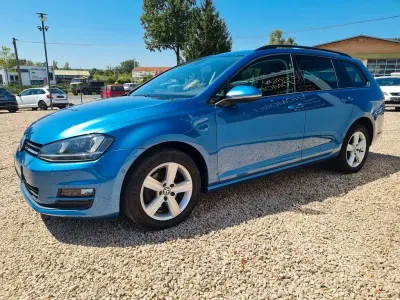 Gebraucht VW Golf VII Comfortline 140 PS (102 kW) 2014 Blau Kombi