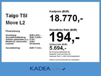 Gebraucht VW Taigo 2024 Grau SUV