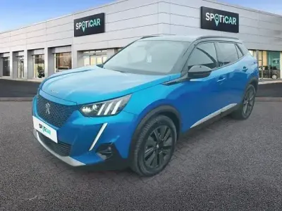 Gebraucht Peugeot e-2008 GT 100 kW (136 PS) 2022 Verigo blau SUV