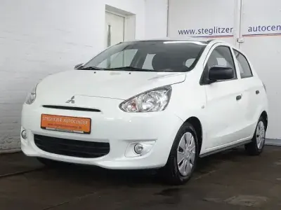 Gebraucht Mitsubishi Space Star Diamant Edition 71 PS (52 kW) 2016 Islandweiss (s) Kleinwagen