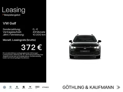 Gebraucht VW Golf VIII Black Edition 200 PS (147 kW) 2024 Schwarz Kombi