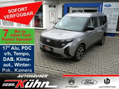 Nowe Ford Tourneo Courier Titanium 125 KM (91 kW) 2026 Srebrny Minivan
