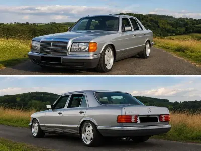 Gebraucht Mercedes S280 156 PS (114 kW) 1983 Silber Limousine