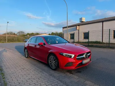 Używany Mercedes A250 AMG 224 KM (164 kW) 2019 Czerwony Hatchback