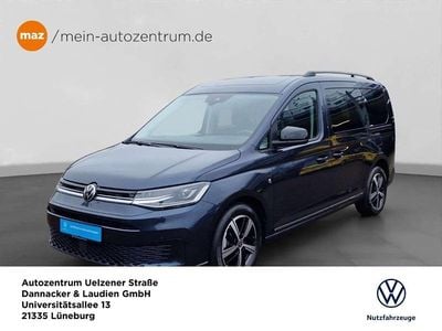 Gebraucht VW Caddy Dark Label 116 PS (85 kW) 2024 Starlight blue metallic Van / Kleinbus