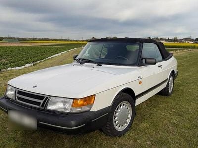 Usata Saab 900 Cabriolet 126 CV (92 kW) 1989 Bianco Cabrio