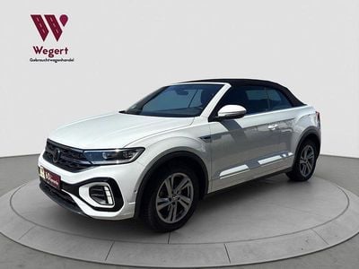 Second-hand VW T-Roc Cabriolet R-line 150 CP (110 kW) 2022 Alb Cabrio