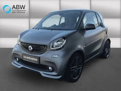 Gebraucht Smart ForTwo Coupé Brabus 90 PS (66 kW) 2018 Tridionsicherheitszelle mountain grey magno Coupé