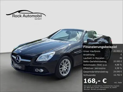 Gebraucht Mercedes SLK200 184 PS (135 kW) 2011 Schwarz Cabrio